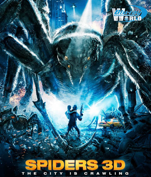 F254 - SPIDERS 2013 - ổ nhện khổng lồ 3D 50G (DOLBY TRUE HD 5.1)  